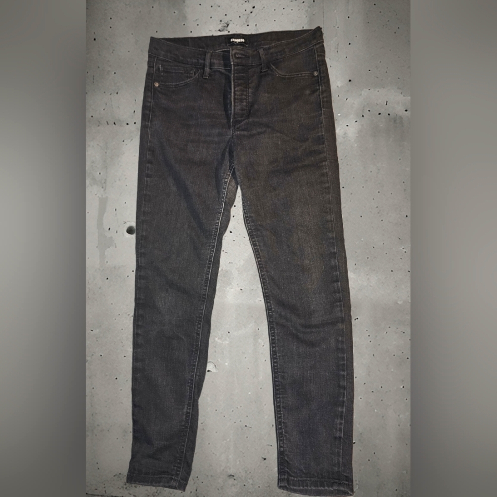 Express Women's Black Skinny Jeans